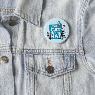 Dr. Seuss   Katze im Hut-Logo - Charaktere Button