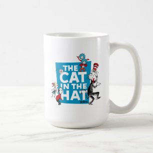 Dr. Seuss Katze im Hut Logo - Figuren Kaffeetasse
