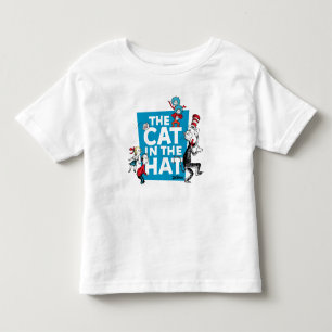 Dr. Seuss   Katze im Hut Logo - Figuren Kleinkind T-shirt