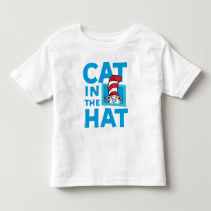 Dr. Seuss Katze im Hut-Logo Kleinkind T-shirt