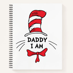 Dr. Seuss   Katze im Hut - Papa Ich bin Notizbuch