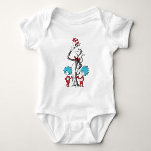 Dr. Seuss Katze im Hut, Sache eins und Sache zwe Baby Strampler