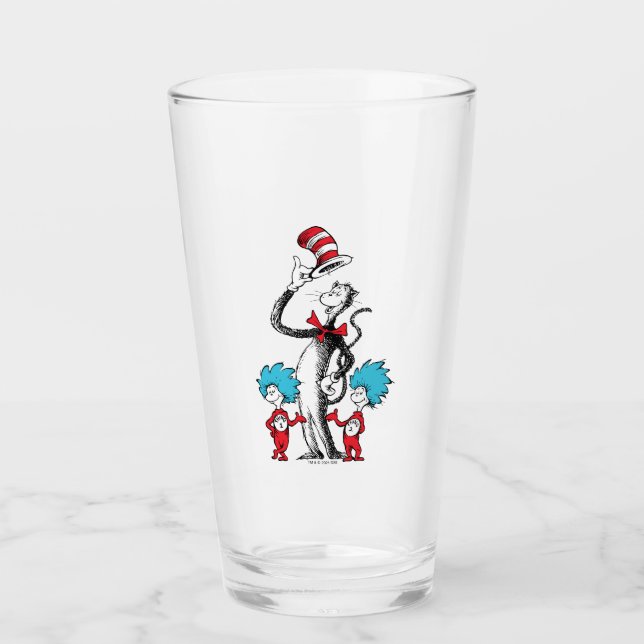 Dr. Seuss | Katze im Hut, Sache eins und Sache zwe Glas (Vorderseite)
