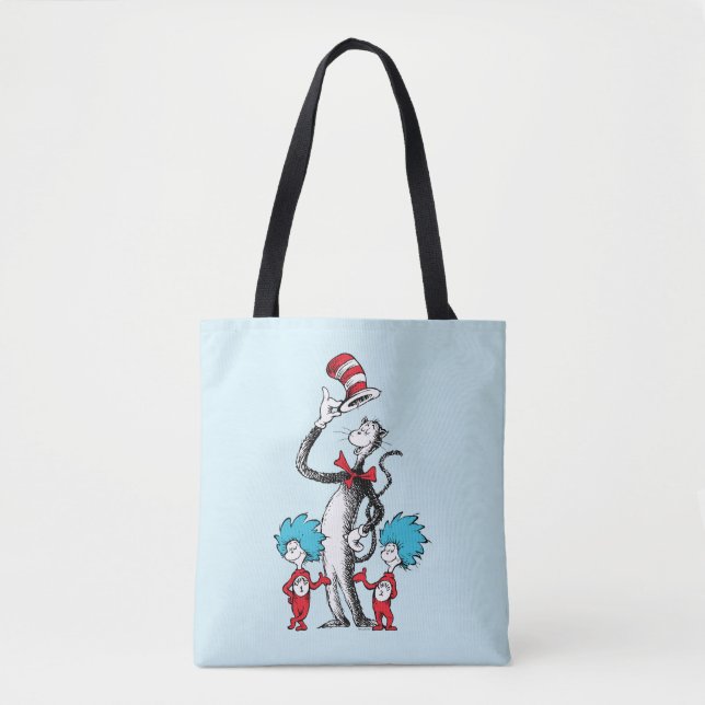 Dr. Seuss | Katze im Hut, Sache eins und Sache zwe Tasche (Vorderseite)