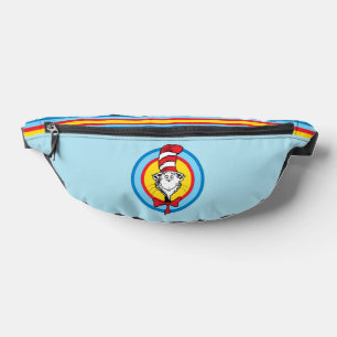 Dr. Seuss Katze im Hutkopf-Graphic Bauchtasche