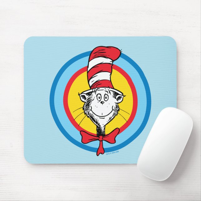 Dr. Seuss | Katze im Hutkopf-Graphic Mousepad (Mit Mouse)