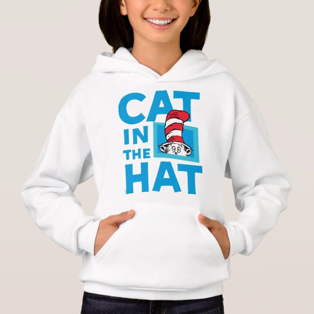 Dr. Seuss | Katze im Hutlogo Hoodie (Vorderseite)