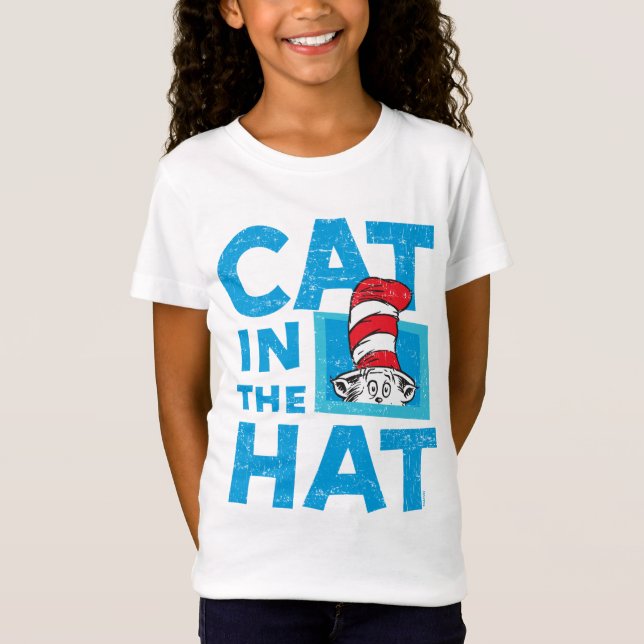 Dr. Seuss | Katze im Hutlogo T-Shirt (Vorderseite)