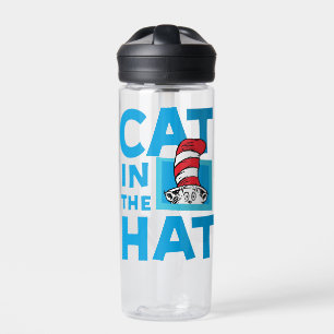 Dr. Seuss   Katze im Hutlogo Trinkflasche