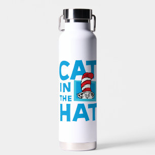 Dr. Seuss   Katze im Hutlogo Trinkflasche