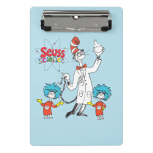 Dr. Seuss Katze in der Hat Seuss Science Mini Klemmbrett