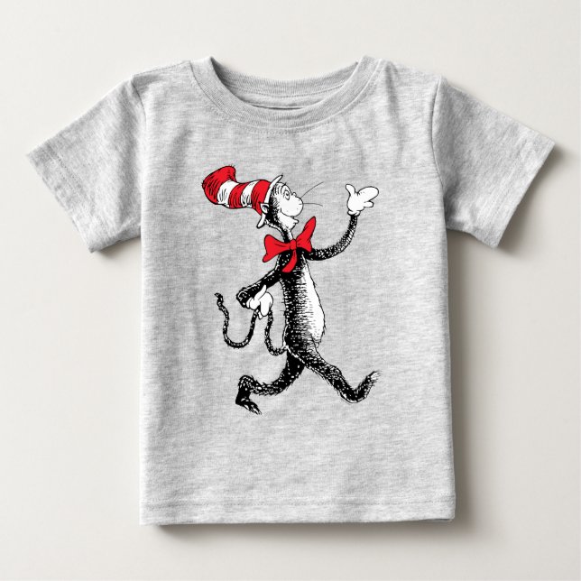 Dr. Seuss | Katze in der Hutkatze Baby T-shirt (Vorderseite)