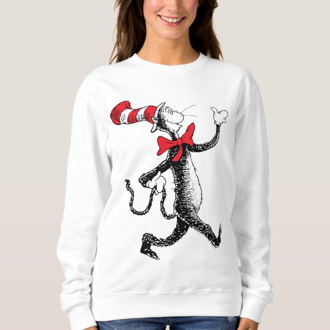 Dr. Seuss | Katze in der Hutkatze Sweatshirt (Vorderseite)