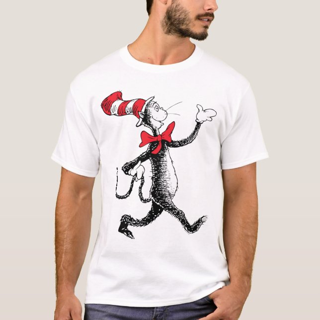 Dr. Seuss | Katze in der Hutkatze T-Shirt (Vorderseite)