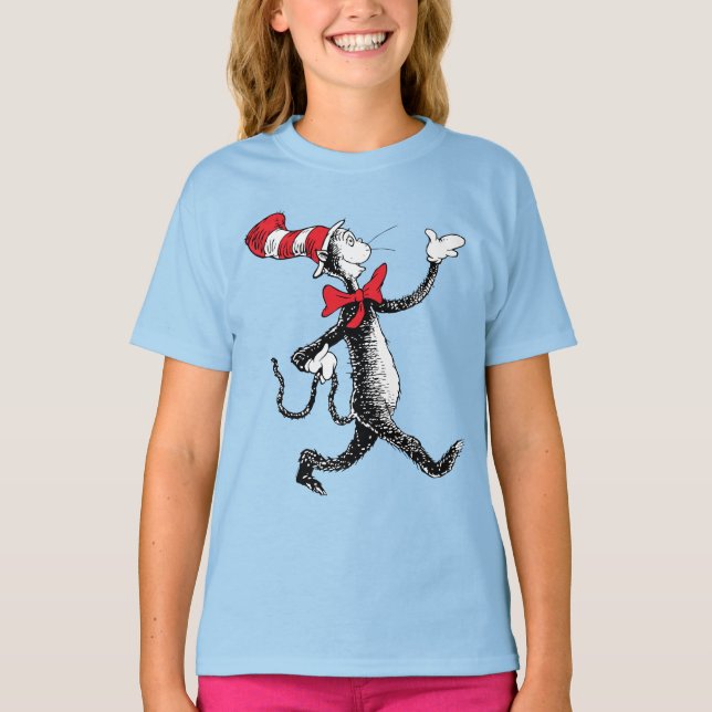 Dr. Seuss | Katze in der Hutkatze T-Shirt (Vorderseite)