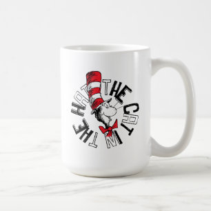 Dr. Seuss   Katze in der Hutrunde Art Kaffeetasse