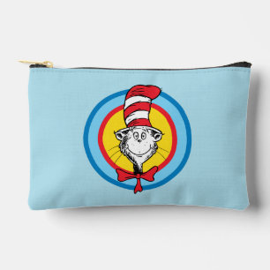 Dr. Seuss Katze mit Hut Kopf Grafik Zubehörtasche