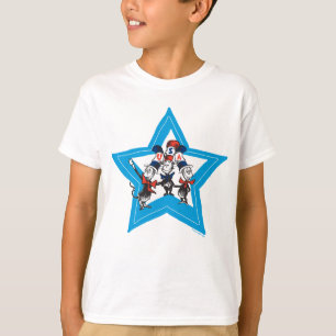 Dr. Seuss Kleine Katzen USA Hüte Grafik T-Shirt