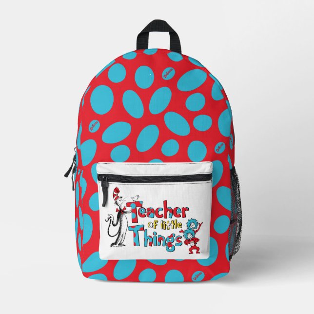Dr. Seuss | Lehrer der Kleinen Dinge Bedruckter Rucksack (Vorderseite)