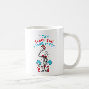Dr. Seuss Lehrer Ich kann dir ein oder zwei Ding Kaffeetasse