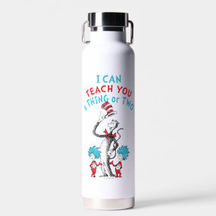 Dr. Seuss Lehrer Ich kann dir etwas beibringen Trinkflasche