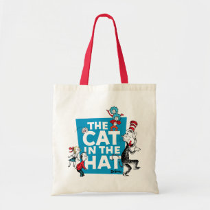 Dr. Seuss Logo der Katze im Hut - Figuren Tragetasche
