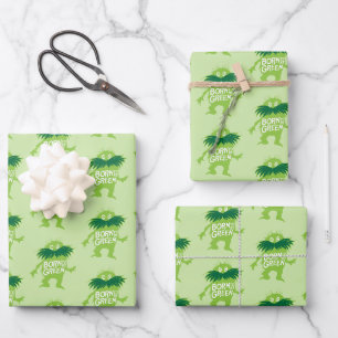 Dr. Seuss Lorax - Geboren grün sein Geschenkpapier Set