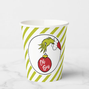 Dr. Seuss Oh Boy Grinch Baby Showdusche Pappbecher