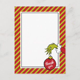 Dr. Seuss Oh Boy Grinch Baby Shower Danke Postkarte