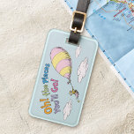 Dr. Seuss | Oh, die Orte, an die du gehen wirst! Gepäckanhänger<br><div class="desc">Dieses niedliche Dr. Seuss Gepäckanhänger ist das ideale Geschenk für Ihren Absolvent.</div>