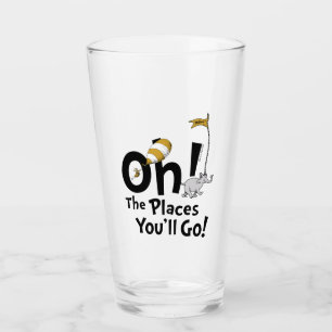 Dr. Seuss Oh, die Orte, an die du gehen wirst! R Glas