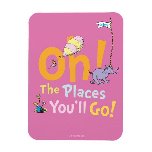 Dr. Seuss | Oh! Die Paraden-Parade Magnet (Vertikal)