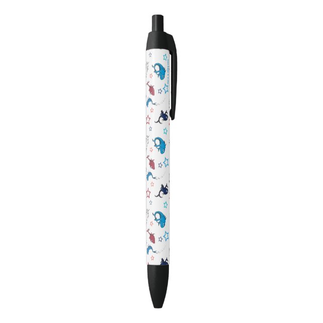 Dr. Seuss | One Fish Two Fish Star Muster Kugelschreiber (Unterseite (Vertikal))