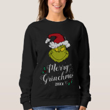 Dr Seuss personnalisé | Joyeux Sweatshirt Grinchma