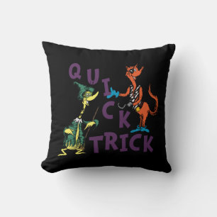 Dr. Seuss Quick Trick Halloween-Grafik Kissen