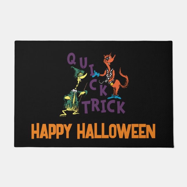 Dr. Seuss | Quick Trick Halloween Graphic Fußmatte (Vorderseite)