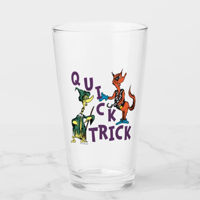 Dr. Seuss | Quick Trick Halloween Graphic Glas (Vorderseite)