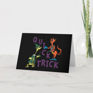 Dr. Seuss Quick Trick Halloween Graphic Karte