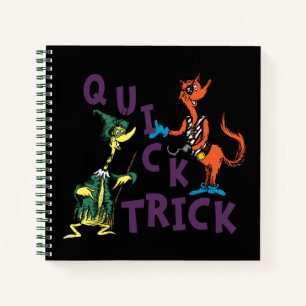 Dr. Seuss Quick Trick Halloween Graphic Notizbuch