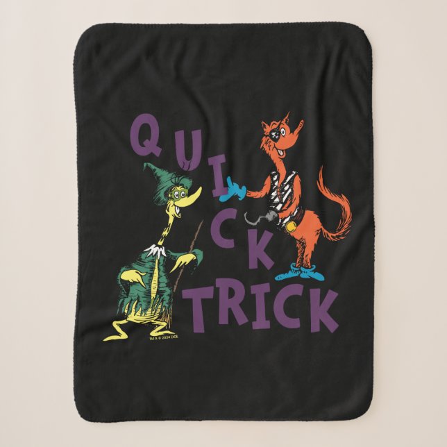 Dr. Seuss | Quick Trick Halloween Graphic Sherpadecke (Vorderseite)