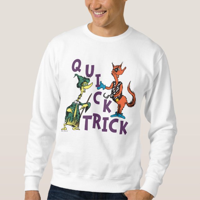Dr. Seuss | Quick Trick Halloween Graphic Sweatshirt (Vorderseite)