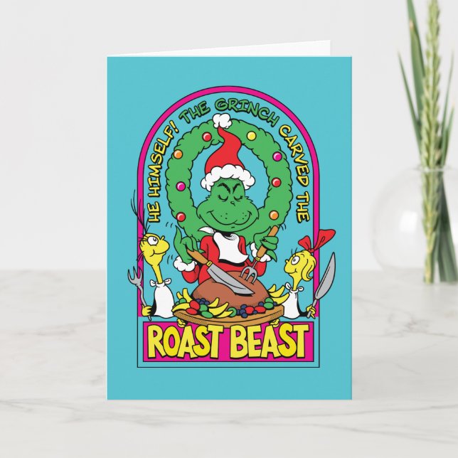 Dr. Seuss | Roast Beast Graphic Karte (Vorderseite)
