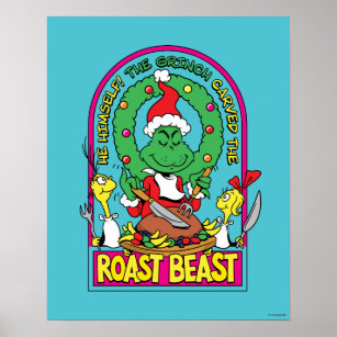 Dr. Seuss   Roast Beast Graphic Poster