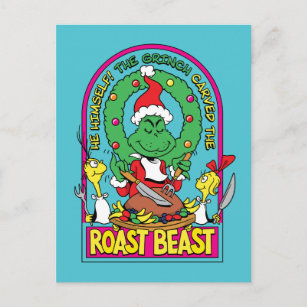 Dr. Seuss   Roast Beast Graphic Postkarte