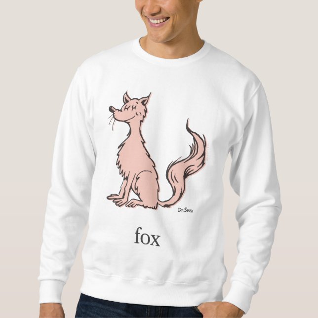 Dr. Seuss | Rosa Fuchs Sweatshirt (Vorderseite)