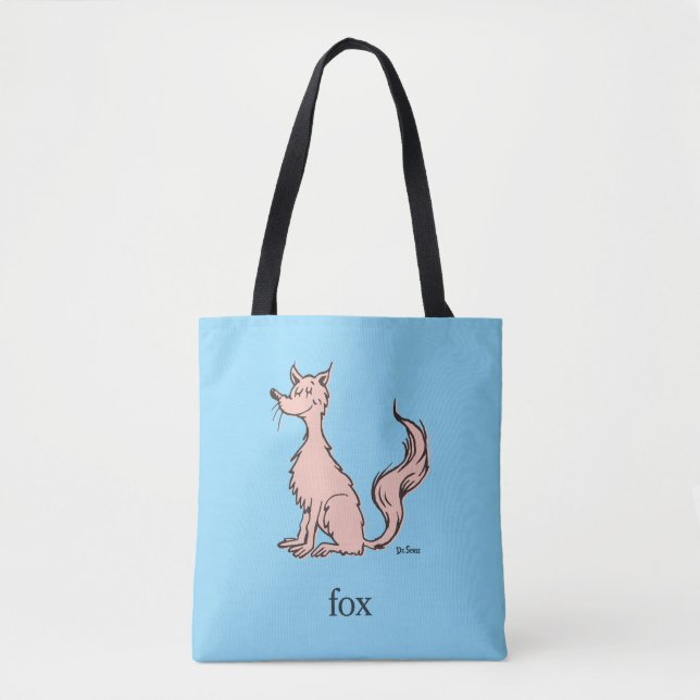 Dr. Seuss | Rosa Fuchs Tasche (Vorderseite)