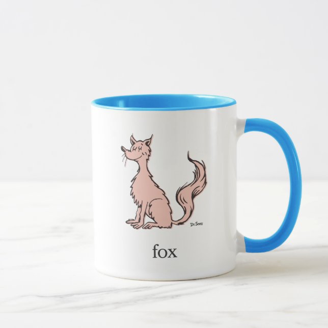 Dr. Seuss | Rosa Fuchs Tasse (Rechts)