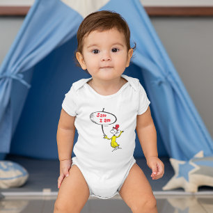 Dr. Seuss Sam-I-Am mit Schild Baby Strampler