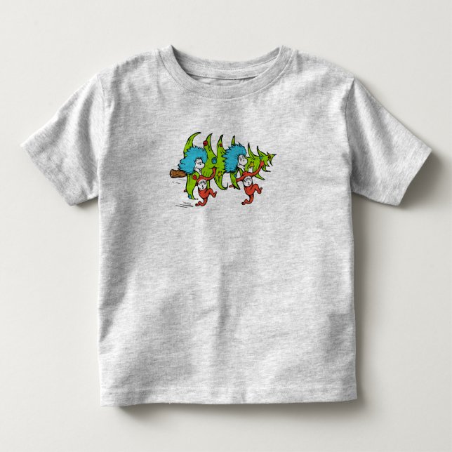 Dr. Seuss | Schnürsenkel | Das eine Weihnachten Kleinkind T-shirt (Vorderseite)