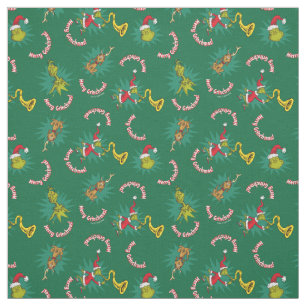 Dr. Seuss   Schnürsenkel   Merry Grinchmas Pattern Stoff